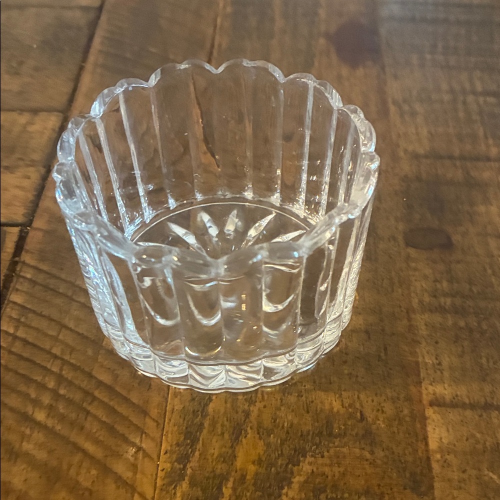 Clear Glass Votive  candle holder